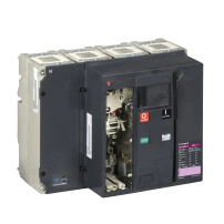 Авт. прекъсвач, ComPact NS1000H, 70kA/415VAC, 1000A, фиксиран, електрическо управление, без изключващо у-во, 4P