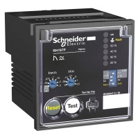 Релейна защита от остатъчен ток, VigiPacT RH197P, 30mA-30A, 48VAC 50/60Hz, 24/130VDC, alarm 50%, front panel mounting