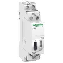 Импулсно реле iTLs - 1P - 1NO - 16A - бобина 12 VDC - 24 VAC 50/60Hz