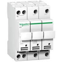 SCHNEIDER ELECTRIC Fuse-disconnector STI, 3P+N, 25A, for fuse 10.3x38 mm