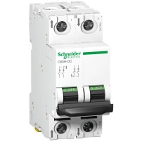 SCHNEIDER ELECTRIC Miniature circuit breaker C60H - 2P, 2A, C curve /CF-24-00735/