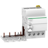 SCHNEIDER ELECTRIC Earth leakage add-on block Vigi iC60, 4P, 63A, 300mA, SI type, selective