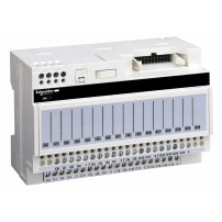 SCHNEIDER ELECTRIC Sub-base for plug-in relay ABE7, 16 channels, relay 5mm