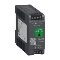 SCHNEIDER ELECTRIC Regulated Power Supply, 100..240V AC, 24V, 2.1A, single phase, Optimized