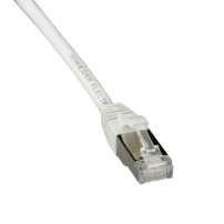 Actassi Patch кабел, Категория 6A, S/FTP, LSZH, 1 m, бял