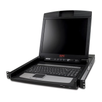 APC 17" конзола за монтаж в рак - Френски език