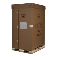 APC NetShelter SX, Server Rack Enclosure, 45U, Shock Packaging, 2000 lbs, Black, 2124H x 600W x 1200D mm