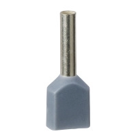 Сдвоени кабелни накрайници 0,75MM2