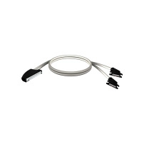 SCHNEIDER ELECTRIC Cord set - 40-way terminal, 2xHE10 connector, for M340 I/O, 10m.