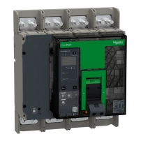 Прекъсвач, ComPacT NS630bL, 150kA при 415VAC, 4P, фиксиран, ръчно управление, MicroLogic 2.0A контролен блок, 630A