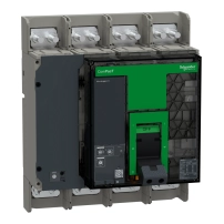 Прекъсвач, ComPacT NS800H, 70kA at 415VAC, 4P, фиксиран, ръчно управление, MicroLogic 2.0 контролен блок, 800A