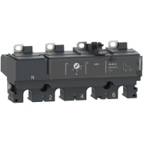 изключвателно устройство TM80G, ComPacT NSX100/160, 4 полюса 4D (neutral fully protected), термомагнитни защити, генератор, 80А