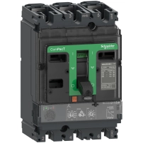 Автоматичен прекъсвач, ComPacT NSX100HB1, 75kA/690VAC, 3 полюса, MicroLogic 2.2M изключвателно устройство 50A