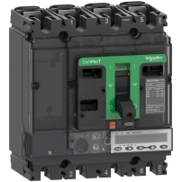 Автоматичен прекъсвач, ComPacT NSX250HB2, 100kA/690VAC, 4 полюса, MicroLogic 5.2E изключвателно устройство 250A