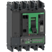 Автоматичен прекъсвач, ComPacT NSX400H, 70kA/415VAC, 4 полюса, MicroLogic Vigi 7.3E изключвателно устройство 400A