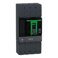 Автоматичен прекъсвач, ComPacT NSX400K, 36kA/800VAC, 10kA/1000VAC, 4 полюса, MicroLogic 2.3 Изключващо устройство, 400A