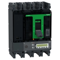 Автоматичен прекъсвач, ComPacT NSX400R, 200kA/415VAC, 4 полюса, MicroLogic 6.3E изключвателно устройство 400A