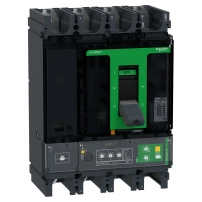 Автоматичен прекъсвач, ComPacT NSX630F, 36kA/415VAC, 4 полюса, MicroLogic Vigi 4.3 изключвателно устройство 570A