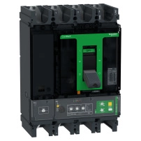 Автоматичен прекъсвач, ComPacT NSX630N, 50kA/415VAC, 4 полюса, MicroLogic Vigi 4.3 изключвателно устройство 570A