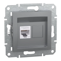 Компютърна розетка RJ45 сat6  UTP, стомана
