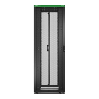EASY RACK Сървърен шкаф 800mm/48U/1200mm, с покрив, колела, крачета и 4 скоби, без странични панели, долу, черен