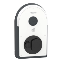 Зарядна станция, EVlink Pro AC/AC , 7.4kW, 32A, 1P+N, T2S/TE изходен контактs, RDC-DD 6mA, RCD Asi 30mA, MNx aux.