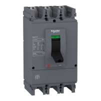 Circuit breaker, EasyPact EZC630H, 50kA at 415VAC, 630A, TMD trip unit, 3P 3d