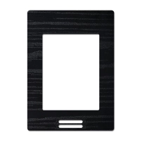 FASCIA DARK BLACK WOOD GRAIN FINISH
