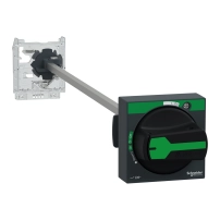 TeSys GV2-комплект въртяща се ръкохватка-IP54, без изкл. блок-черна за GV2L &GV2P