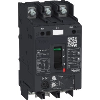 SCHNEIDER ELECTRIC Magnetic circuit breaker, 3P, 115A, with compression lug