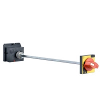 SCHNEIDER ELECTRIC Extended rotary handle, TeSys GV7, black, padlockable, IP55