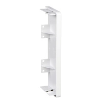 OptiLine 45 - stop end - 165 x 55 mm - PC/ABS - полярно бяло