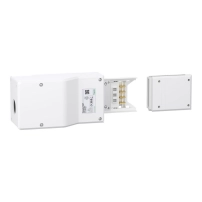 End feed unit, Canalis KNT, 100A, right or left mounting, 3L+N+PE/3L+PEN, with built-in transmission bus, RAL9001