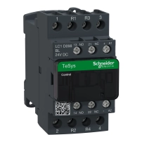 TeSys Deca контактор - 4P(2 NO + 2 NC) - AC-1 - <= 440 V 20 A - 24 V DC coil