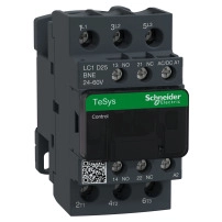 TeSys D контактор - 3P - <= 440 V - 25 A AC-3 - 24...60 V AC/DC бобина