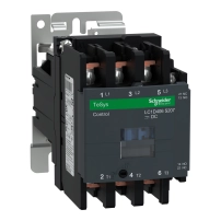 Контактор, TeSys Deca, релсов S207, 3P(3NO),AC-3/AC-3e 40A, <=440V, 24V DC широк диапазон на напрежението на бобината