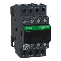 SCHNEIDER ELECTRIC Contactor - 4P(4NO), AC-1, <=440V 20A, 220VAC 50/60 Hz coil