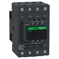 Контактор, TeSys Deca, 4P(4 NO), AC-1, 0 to 440V, 60A, 24-60VAC/DC coil, EverLink