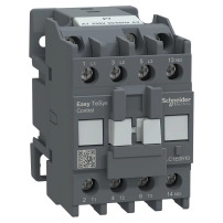 Контактор Easy TeSys Control,LC1E,3P(3NO),AC-3,<=440V,9A,230V AC бобина,1NO спомагателен контакт