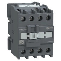 Контактор,EasyPact TVS,3P(3NO),AC-3,<=440V,32A,220V AC бобина,50/60Hz,1NC спомагателен контакт