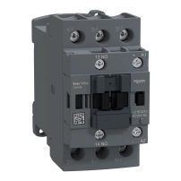 Контактор Easy TeSys Control,LC1E,3P(3NO),AC-3,<=440V,32A,24V DC бобина,1 NO спомагателен контакт
