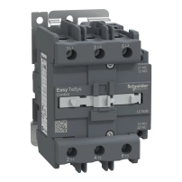 Контактор Easy TeSys Control,LC1E,3P(3NO),AC-3,<=440V,95A,110V AC бобина,50/60Hz