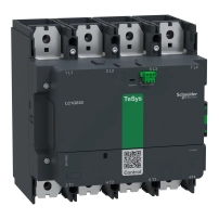 Високомощен контактор, TeSys Giga 800, 4P(4NO), AC-1 <=440V 1050A, стандартна версия, 100-250V широколентова AC/DC намотка