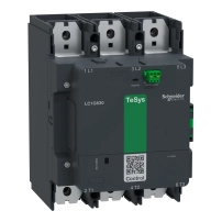 SCHNEIDER ELECTRIC High power contactor, TeSys Giga, 3 pole (3NO), AC-3 <=440V 800A, standard version, 100..250V wide band AC/DC coil