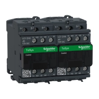 Реверсивен контактор 18A 1F+1O 12V CC LP