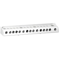 Linergy - additional Neutral bar for screw distri block - 125 A - 15 connections