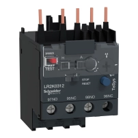 SCHNEIDER ELECTRIC Differential thermal overload relays, TeSys K, 3.7-5.5 A, class 10A