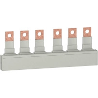Feeding busbar, FuPacT ISFT160, 3 полюса, connection accessory to supply 2 devices