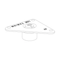 voltage releases securing fixture - for MTZ/NT/NW - spare part