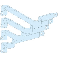 CONN. NSX/INS -4P 250A FIXED/WITHD HORZ